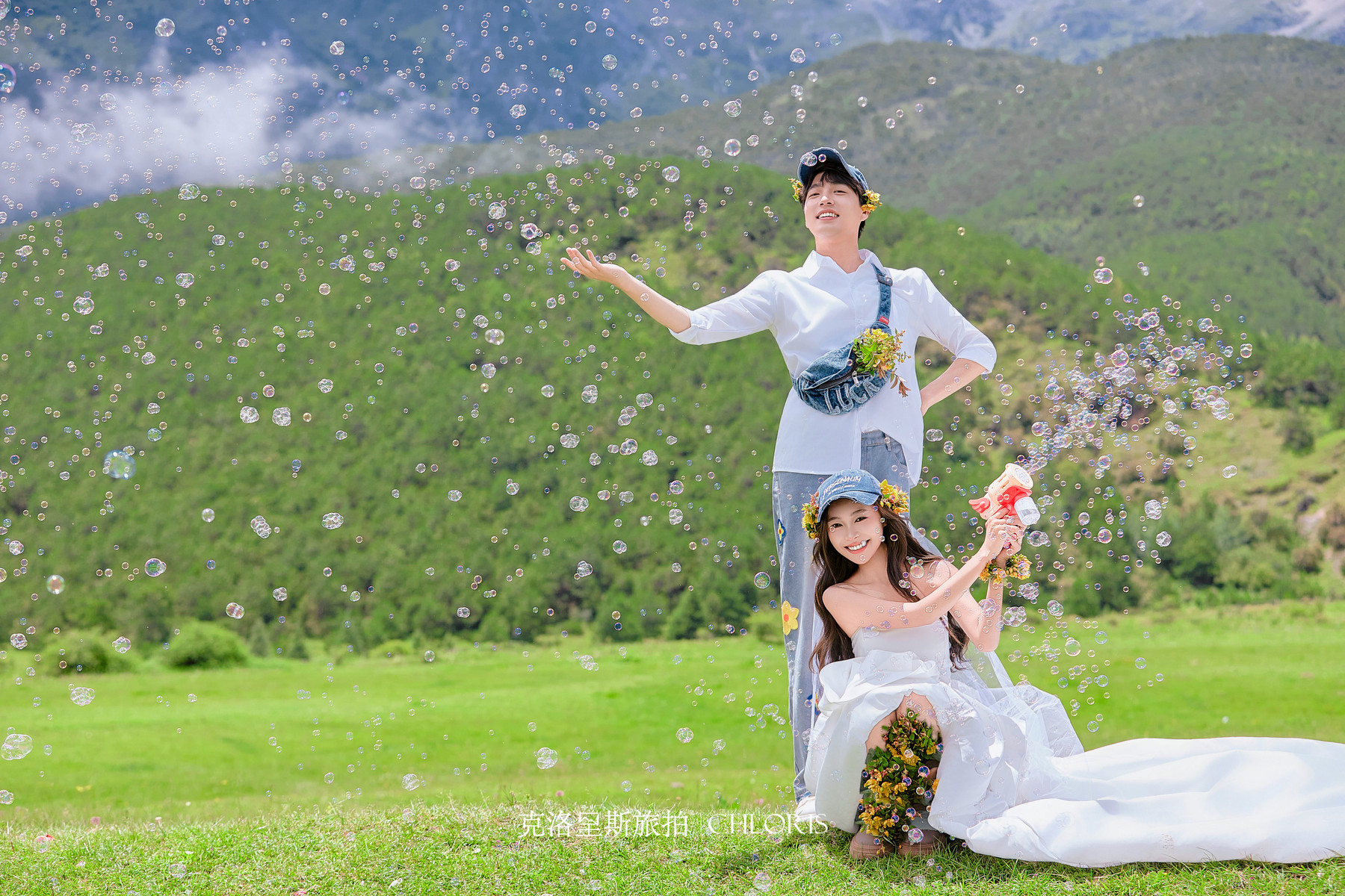 玉湖生命力婚纱照0